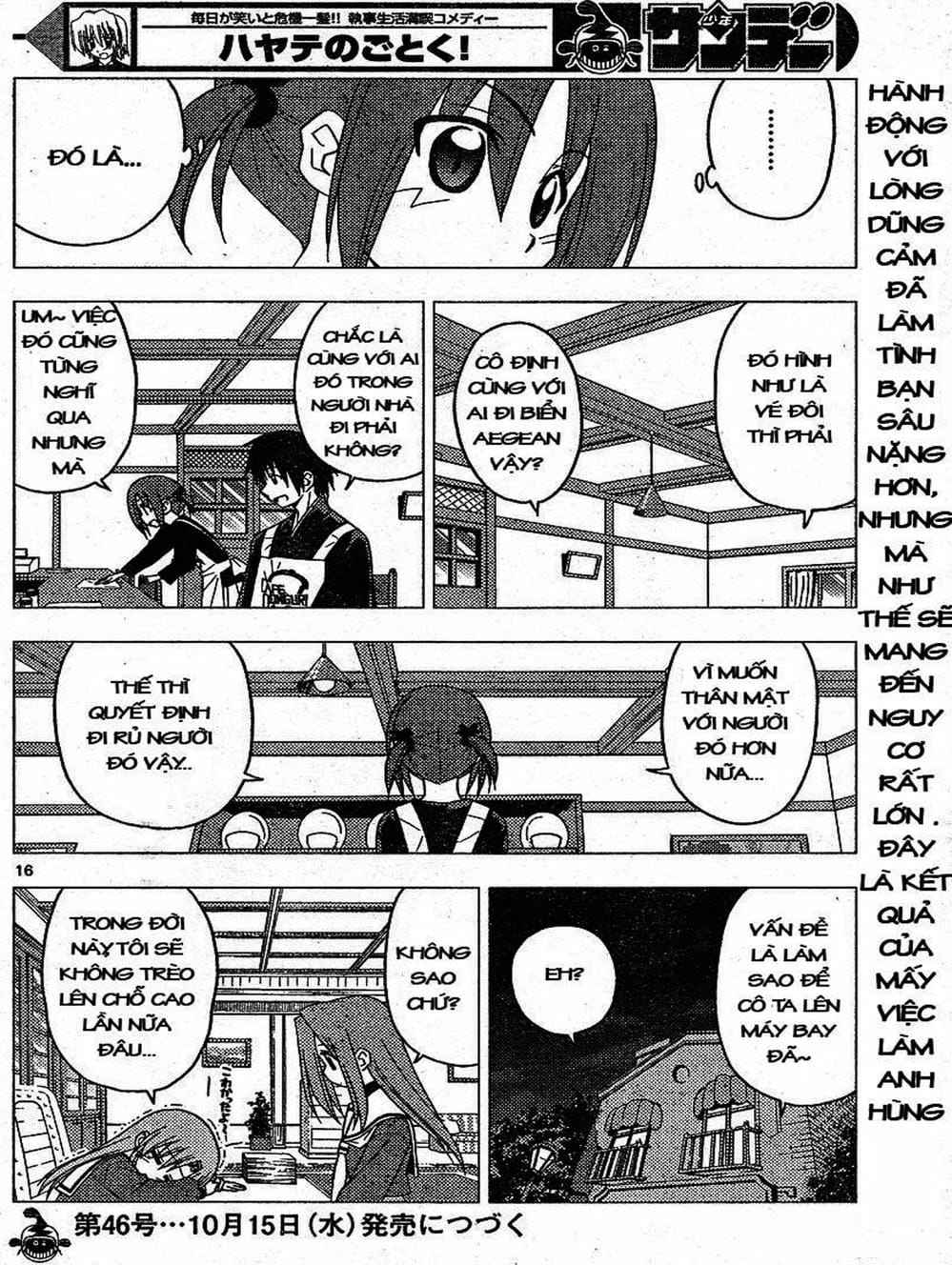 Truyện Tranh Chàng Quản Gia - Hayate No Gotoku trang 4