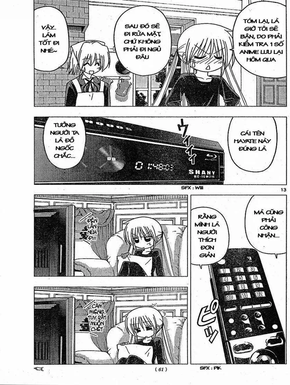 Truyện Tranh Chàng Quản Gia - Hayate No Gotoku trang 4