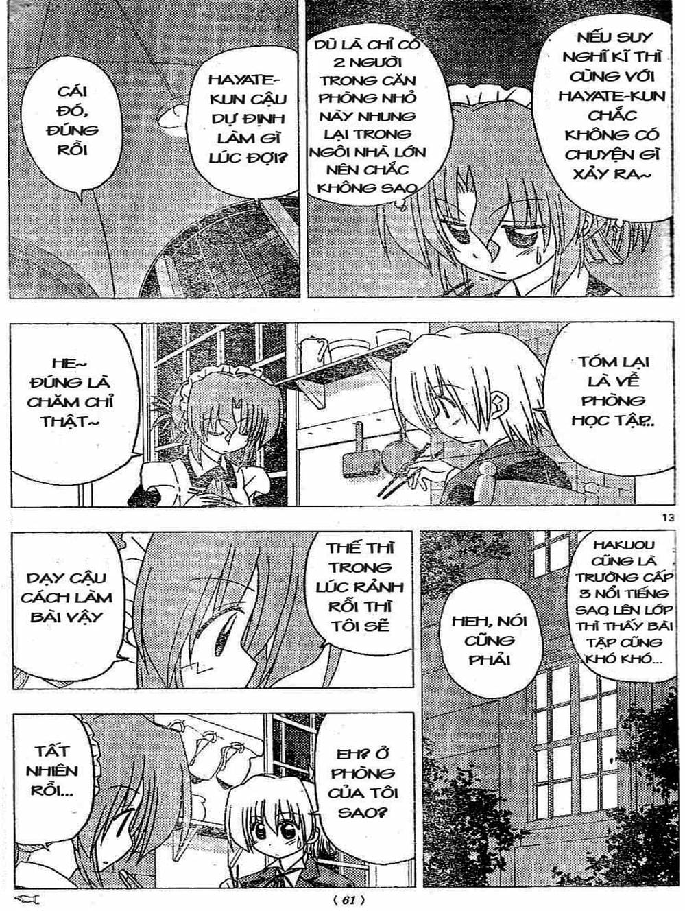 Truyện Tranh Chàng Quản Gia - Hayate No Gotoku trang 4