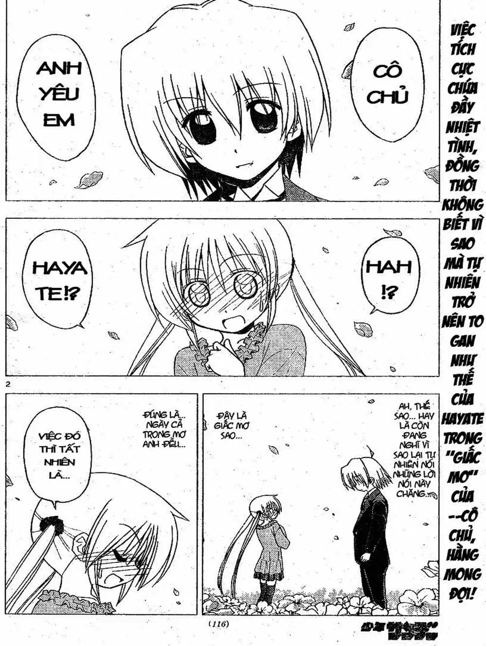 Truyện Tranh Chàng Quản Gia - Hayate No Gotoku trang 4