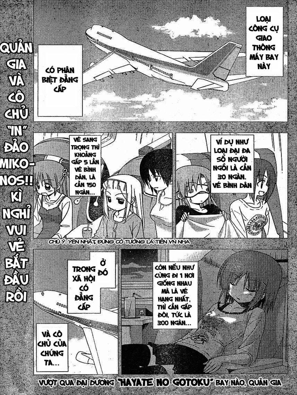 Truyện Tranh Chàng Quản Gia - Hayate No Gotoku trang 4