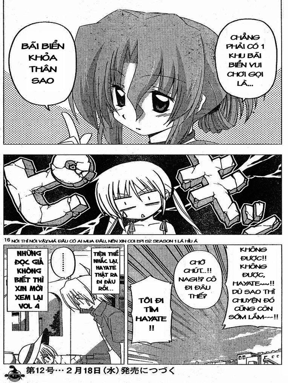 Truyện Tranh Chàng Quản Gia - Hayate No Gotoku trang 4