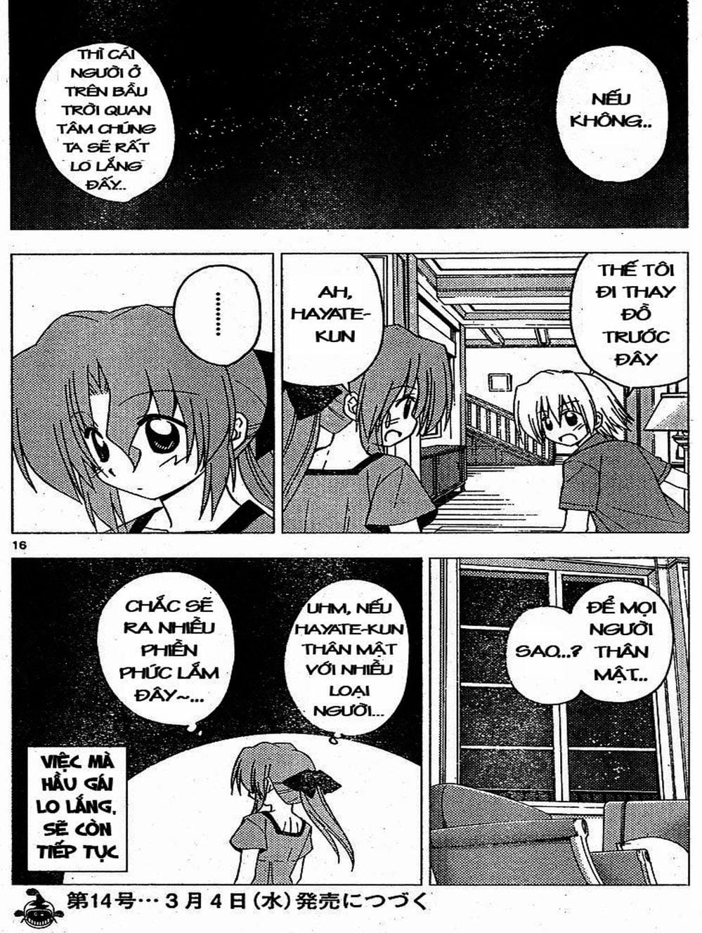 Truyện Tranh Chàng Quản Gia - Hayate No Gotoku trang 4