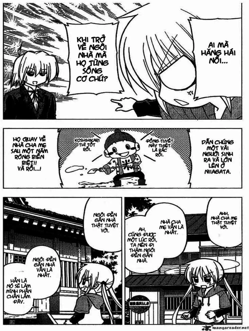 Truyện Tranh Chàng Quản Gia - Hayate No Gotoku trang 4