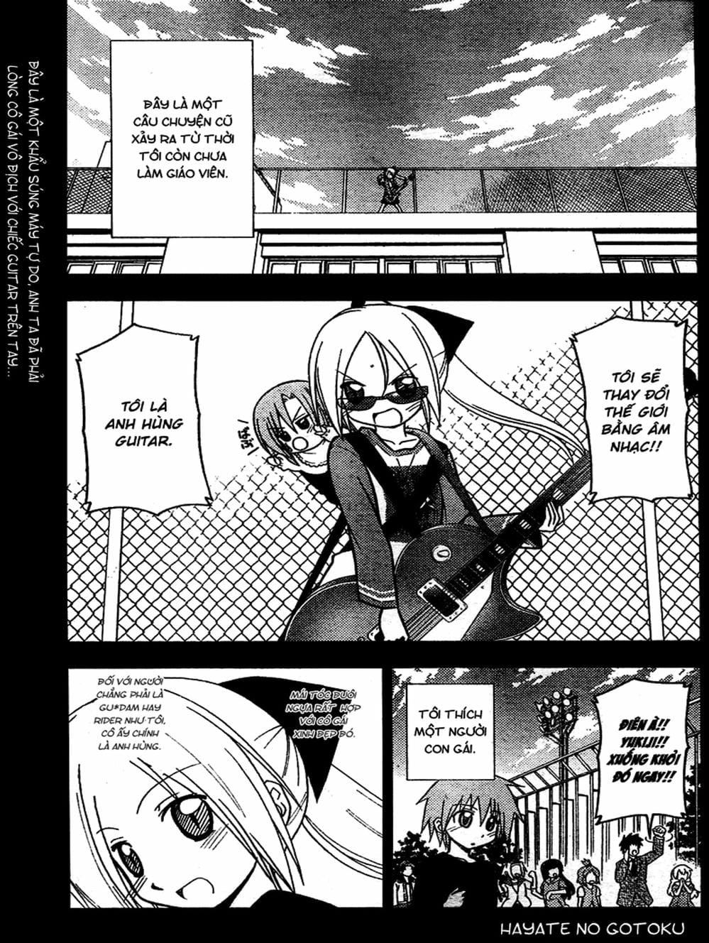 Truyện Tranh Chàng Quản Gia - Hayate No Gotoku trang 4