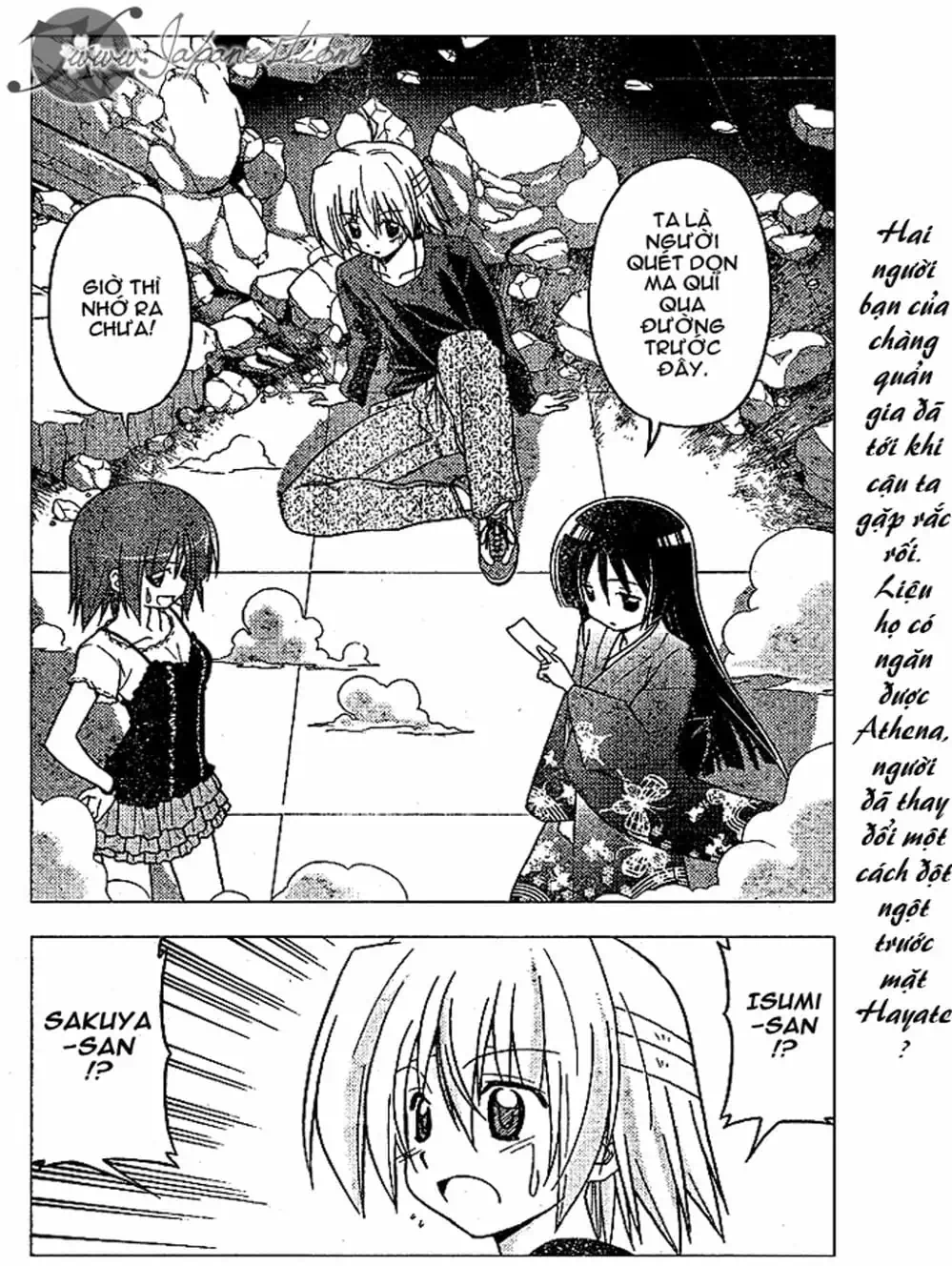 Truyện Tranh Chàng Quản Gia - Hayate No Gotoku trang 4