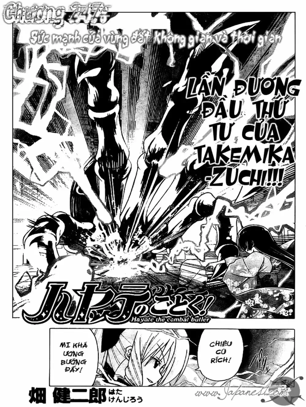 Truyện Tranh Chàng Quản Gia - Hayate No Gotoku trang 4