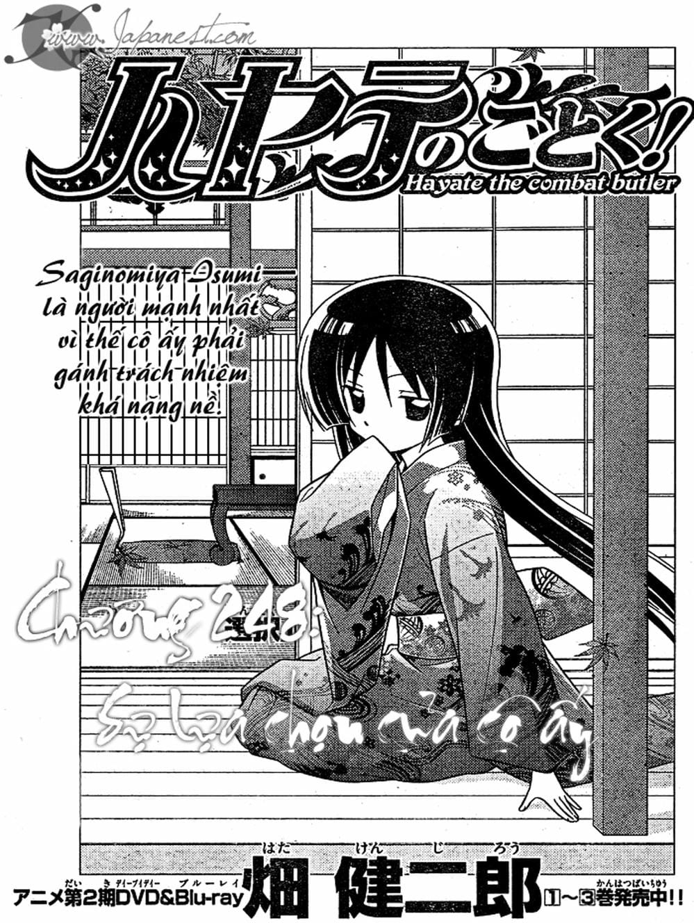 Truyện Tranh Chàng Quản Gia - Hayate No Gotoku trang 4