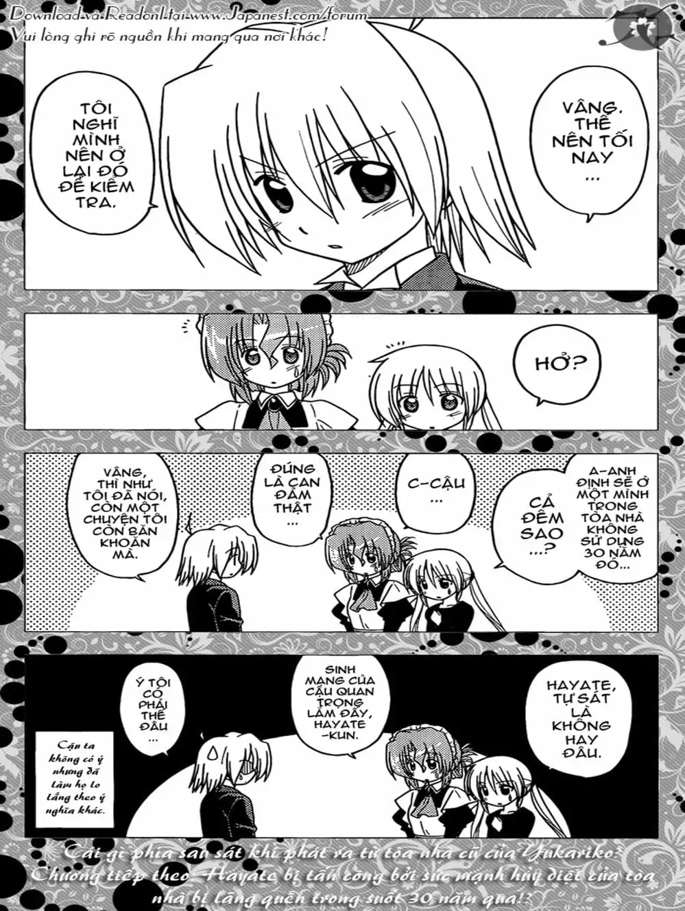 Truyện Tranh Chàng Quản Gia - Hayate No Gotoku trang 4