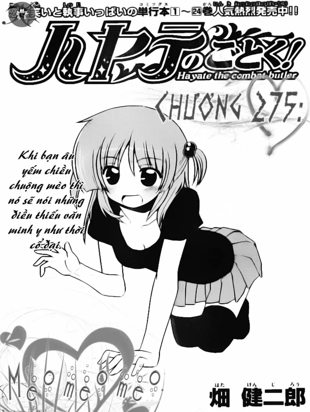 Truyện Tranh Chàng Quản Gia - Hayate No Gotoku trang 4