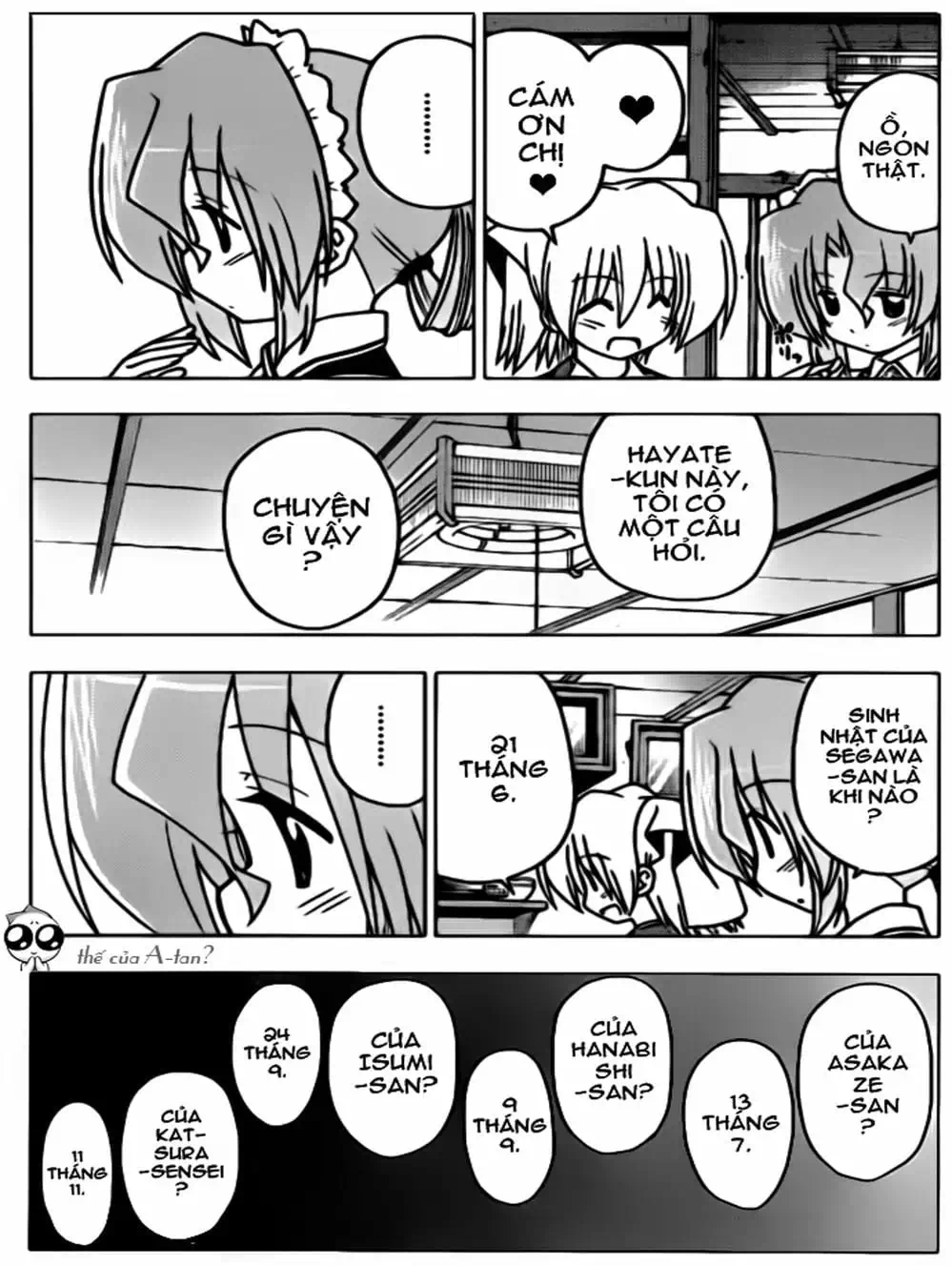 Truyện Tranh Chàng Quản Gia - Hayate No Gotoku trang 4