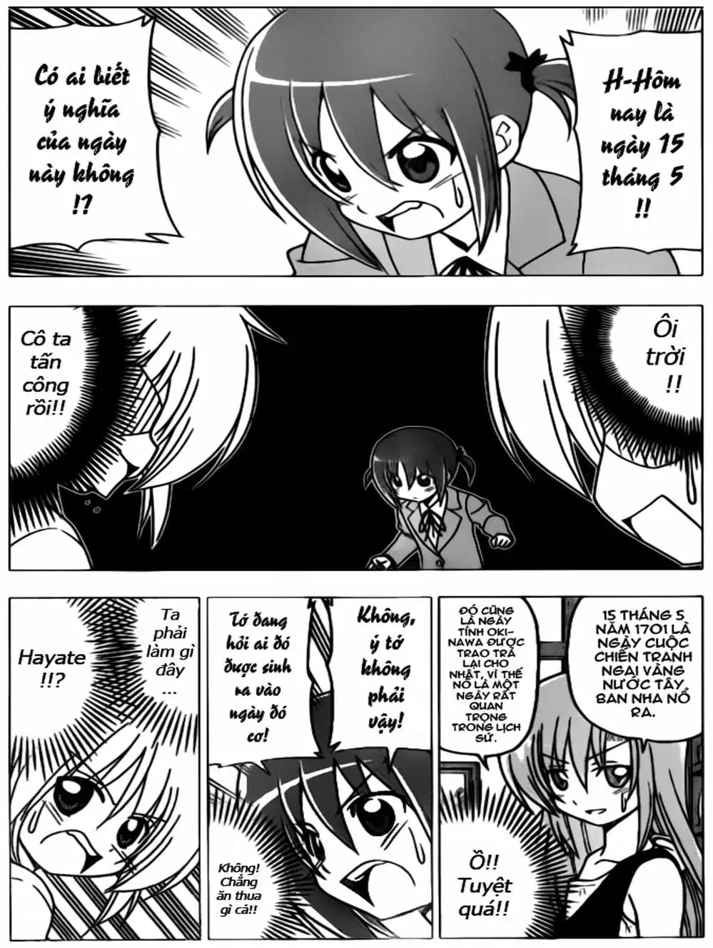 Truyện Tranh Chàng Quản Gia - Hayate No Gotoku trang 4