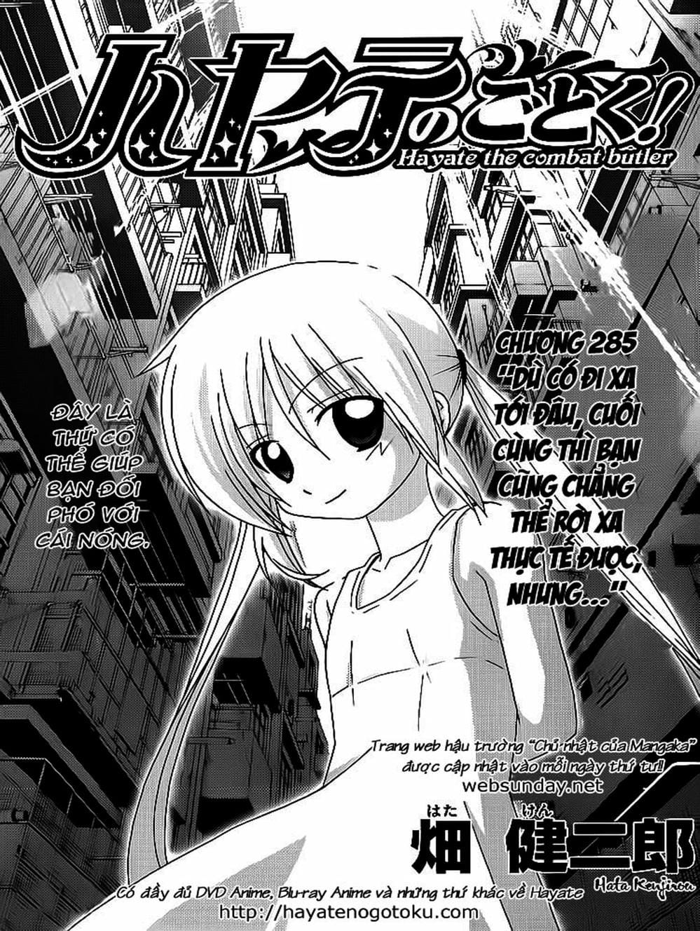 Truyện Tranh Chàng Quản Gia - Hayate No Gotoku trang 4