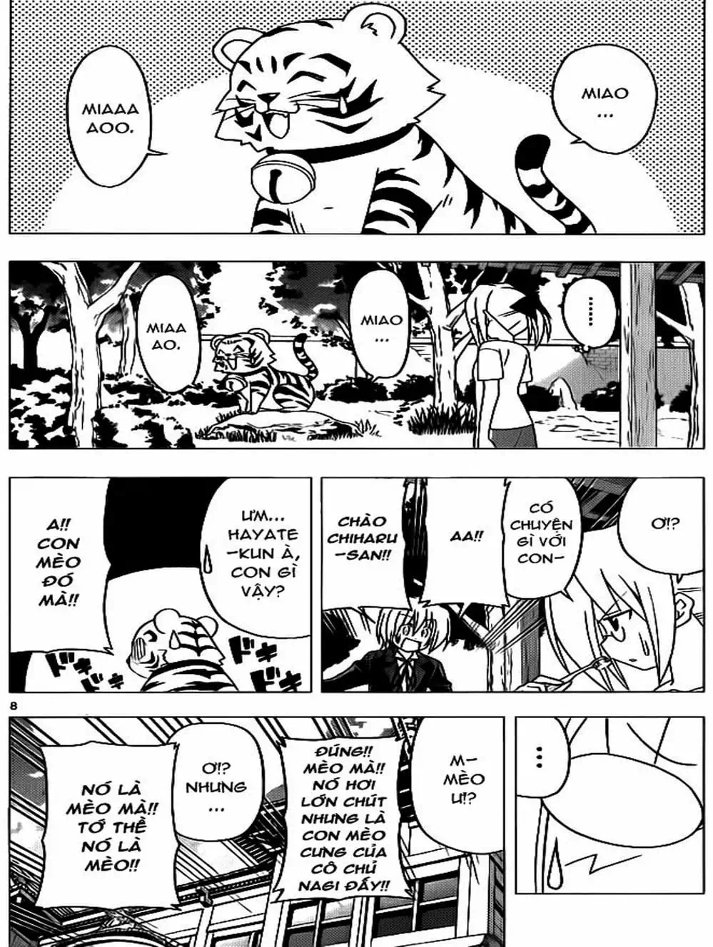 Truyện Tranh Chàng Quản Gia - Hayate No Gotoku trang 4