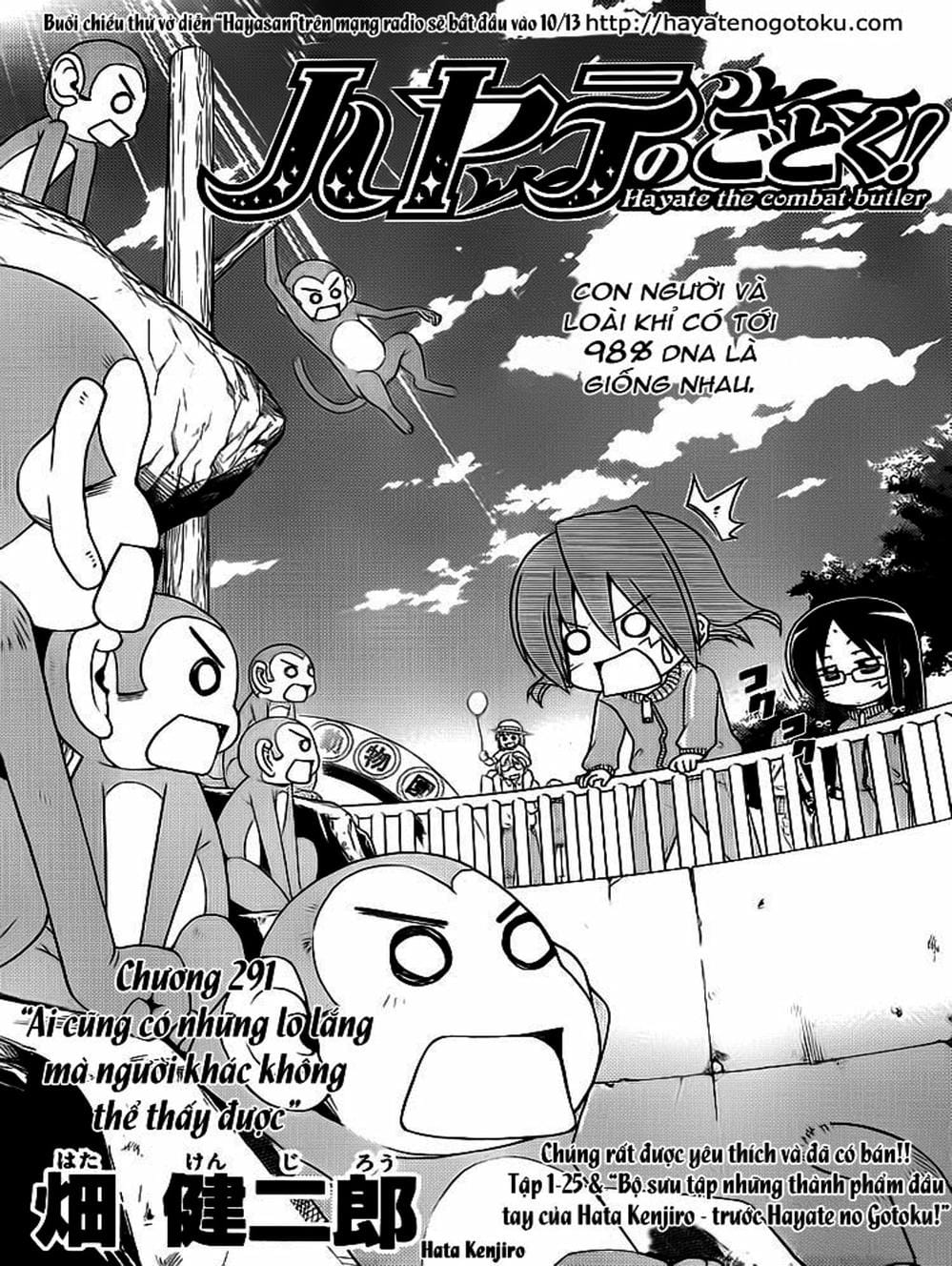 Truyện Tranh Chàng Quản Gia - Hayate No Gotoku trang 4