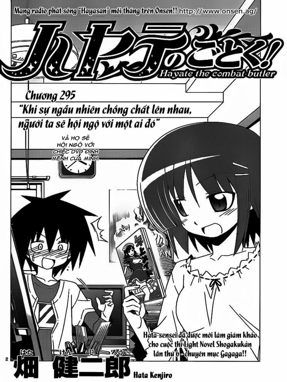 Truyện Tranh Chàng Quản Gia - Hayate No Gotoku trang 4