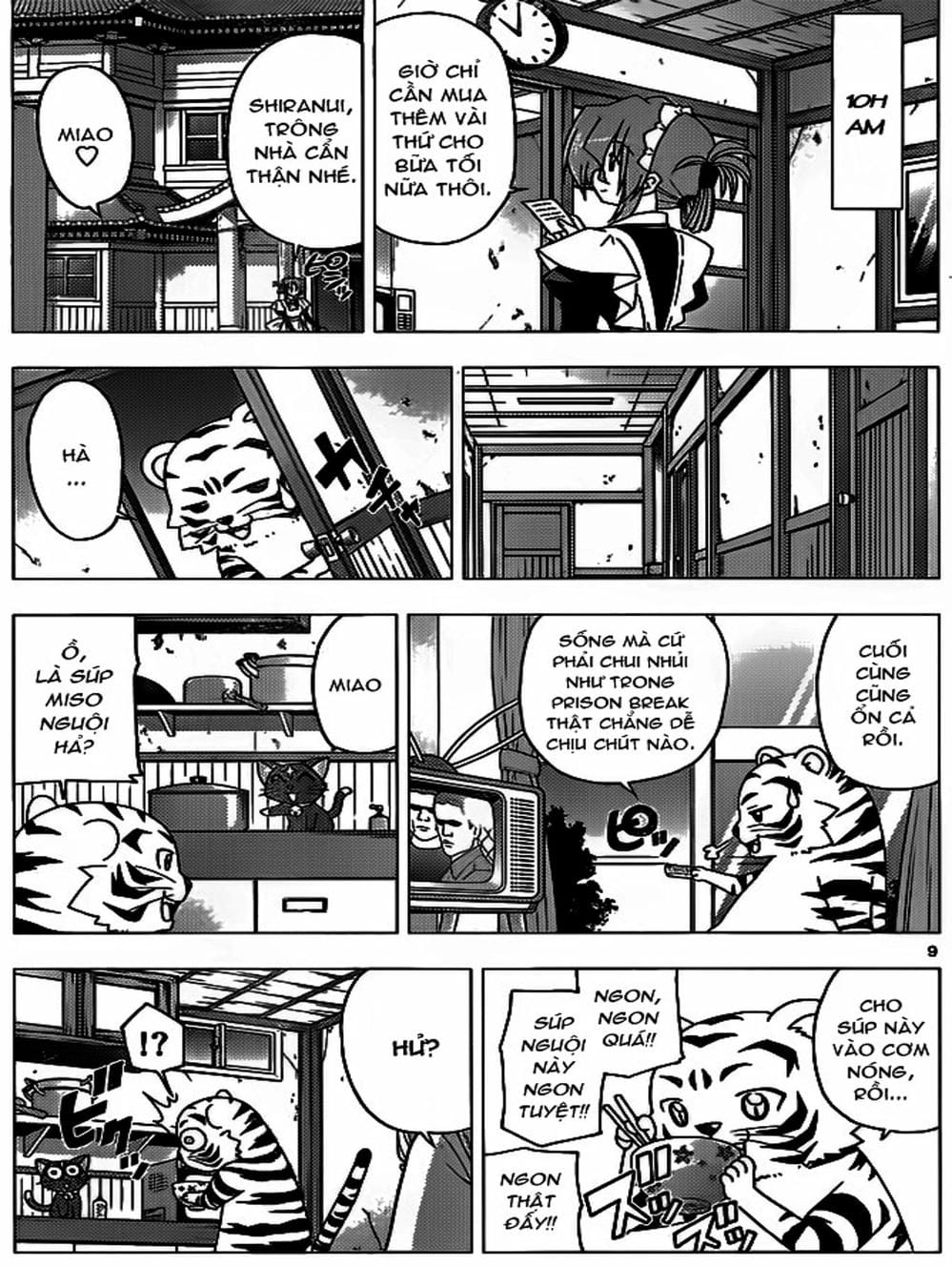 Truyện Tranh Chàng Quản Gia - Hayate No Gotoku trang 4