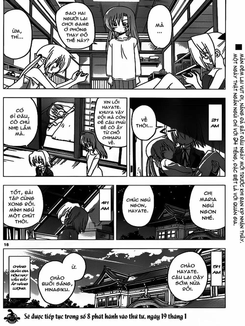 Truyện Tranh Chàng Quản Gia - Hayate No Gotoku trang 4