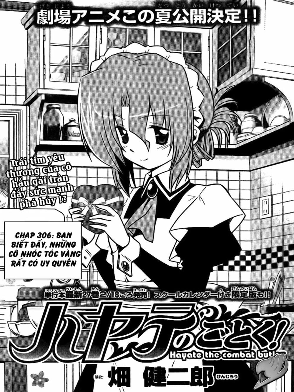 Truyện Tranh Chàng Quản Gia - Hayate No Gotoku trang 4