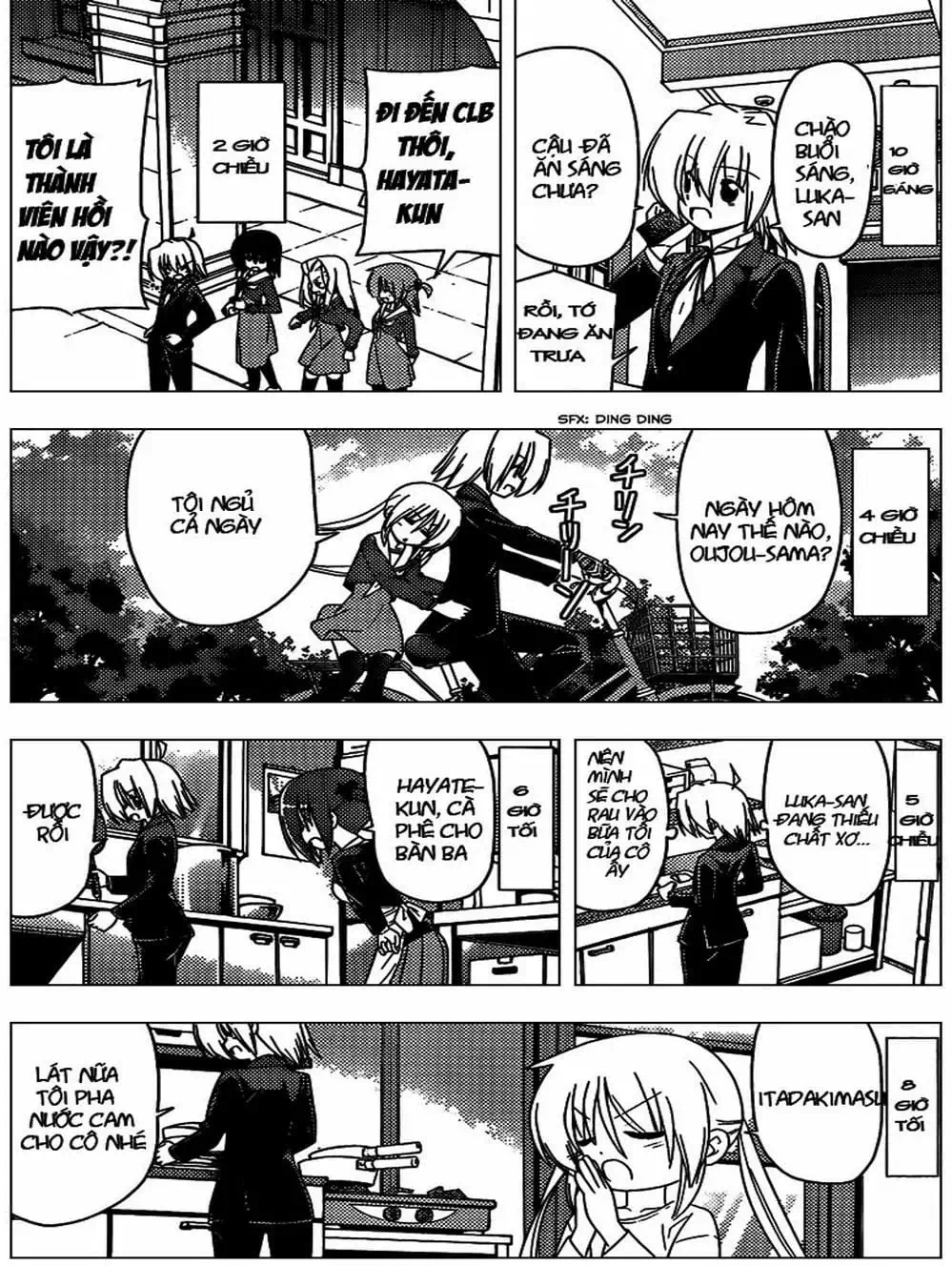 Truyện Tranh Chàng Quản Gia - Hayate No Gotoku trang 4