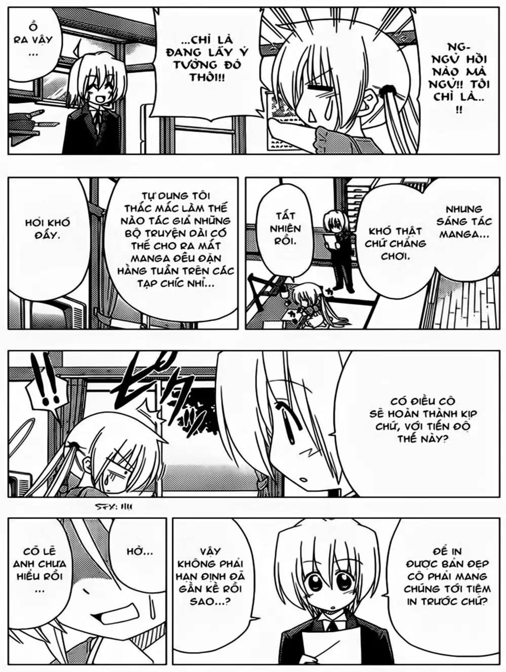 Truyện Tranh Chàng Quản Gia - Hayate No Gotoku trang 4