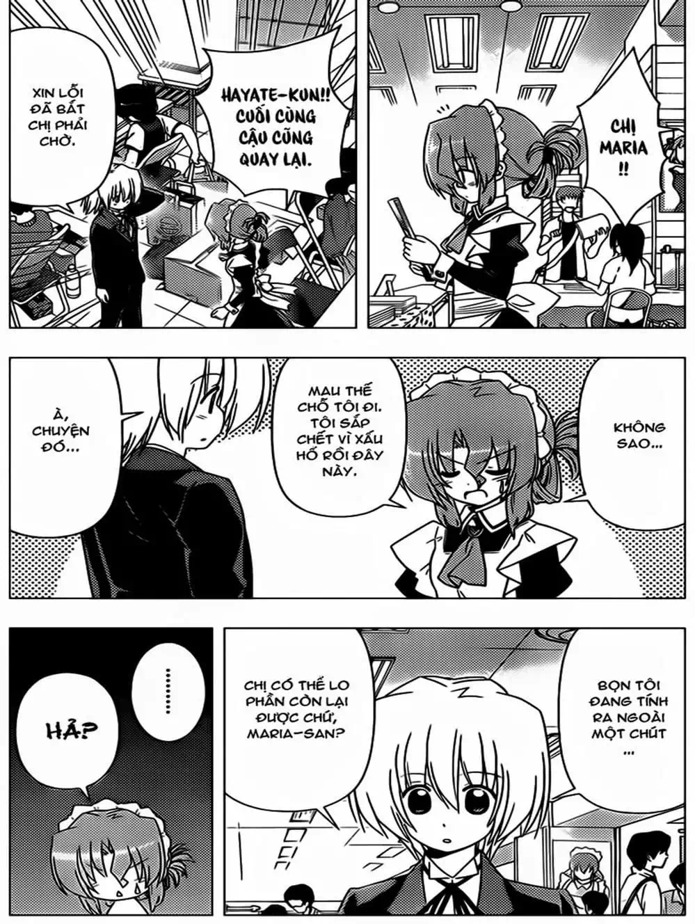 Truyện Tranh Chàng Quản Gia - Hayate No Gotoku trang 4