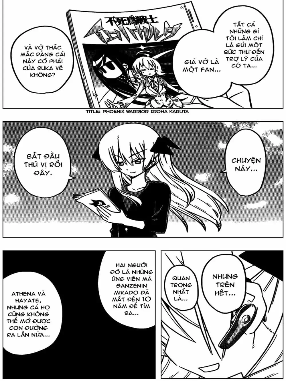 Truyện Tranh Chàng Quản Gia - Hayate No Gotoku trang 4