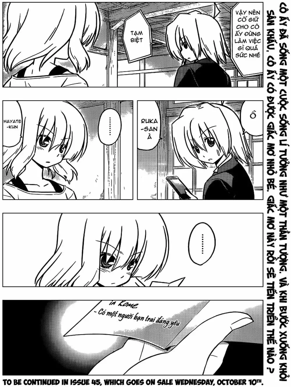 Truyện Tranh Chàng Quản Gia - Hayate No Gotoku trang 4