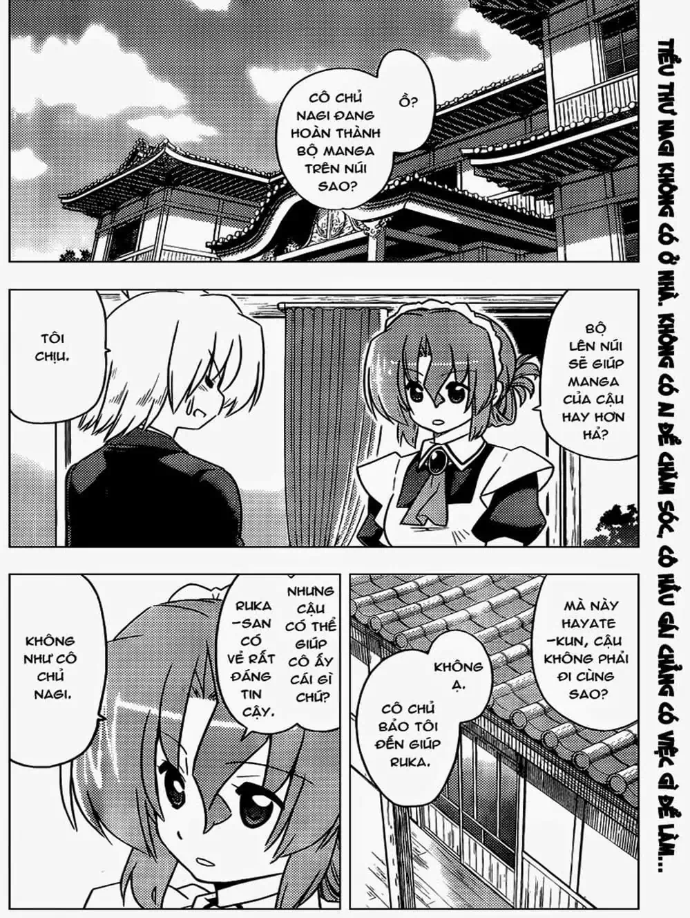 Truyện Tranh Chàng Quản Gia - Hayate No Gotoku trang 4