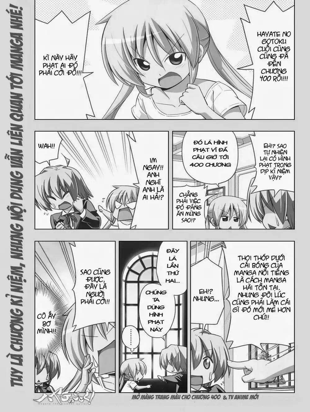 Truyện Tranh Chàng Quản Gia - Hayate No Gotoku trang 4