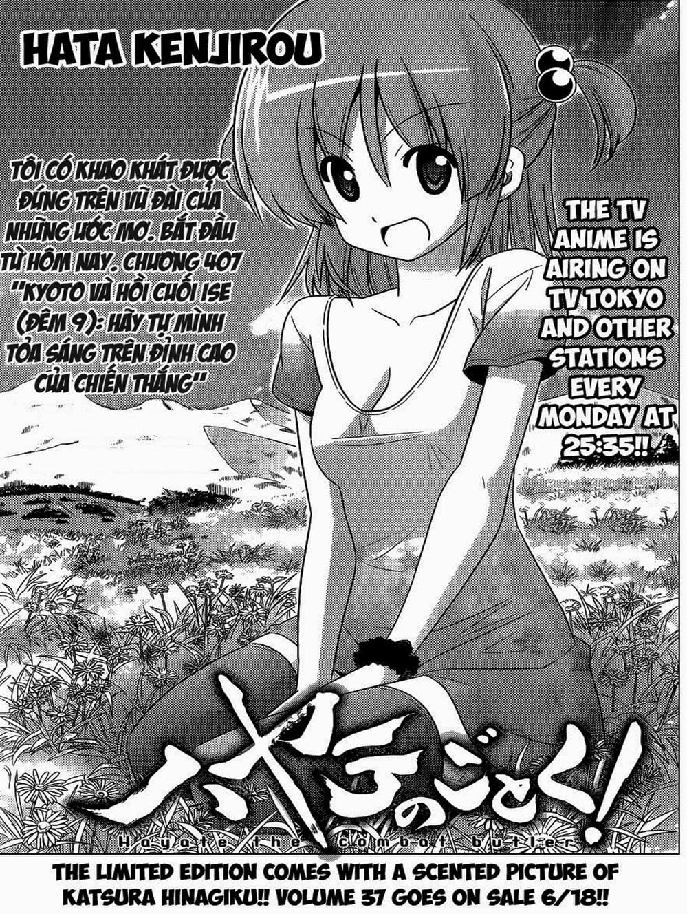 Truyện Tranh Chàng Quản Gia - Hayate No Gotoku trang 4