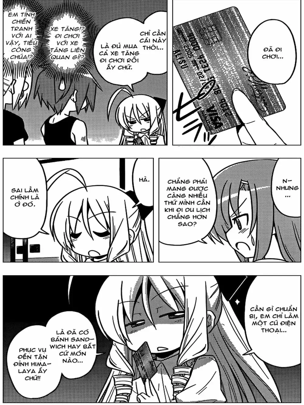 Truyện Tranh Chàng Quản Gia - Hayate No Gotoku trang 4