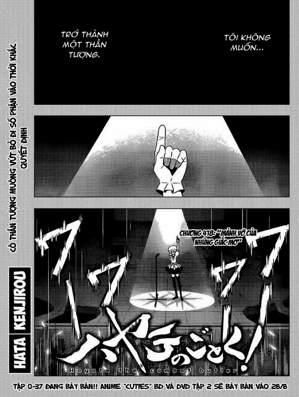 Truyện Tranh Chàng Quản Gia - Hayate No Gotoku trang 4