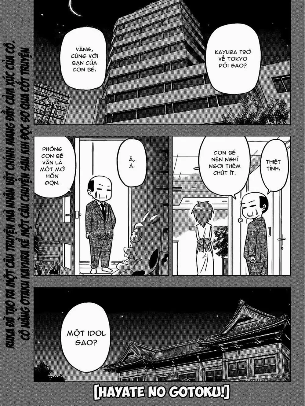 Truyện Tranh Chàng Quản Gia - Hayate No Gotoku trang 4