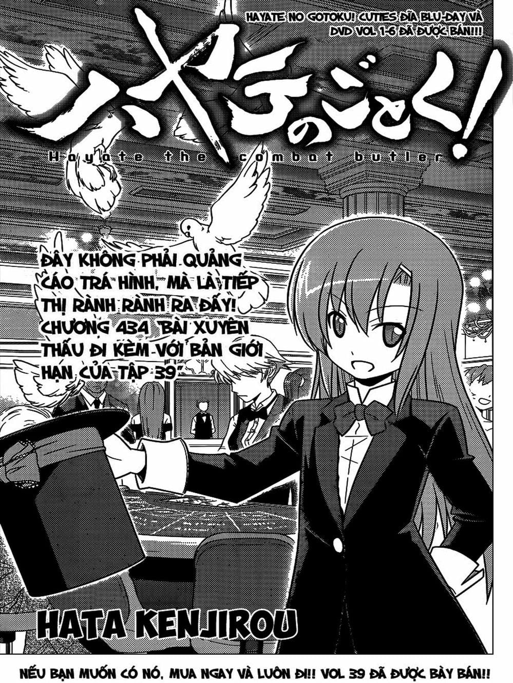 Truyện Tranh Chàng Quản Gia - Hayate No Gotoku trang 4