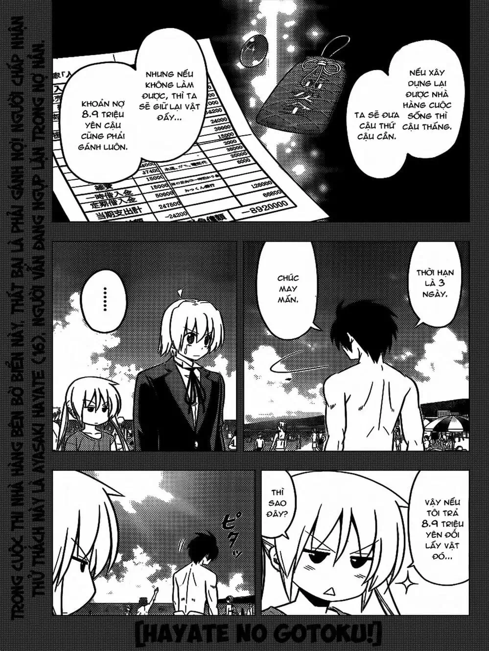 Truyện Tranh Chàng Quản Gia - Hayate No Gotoku trang 4