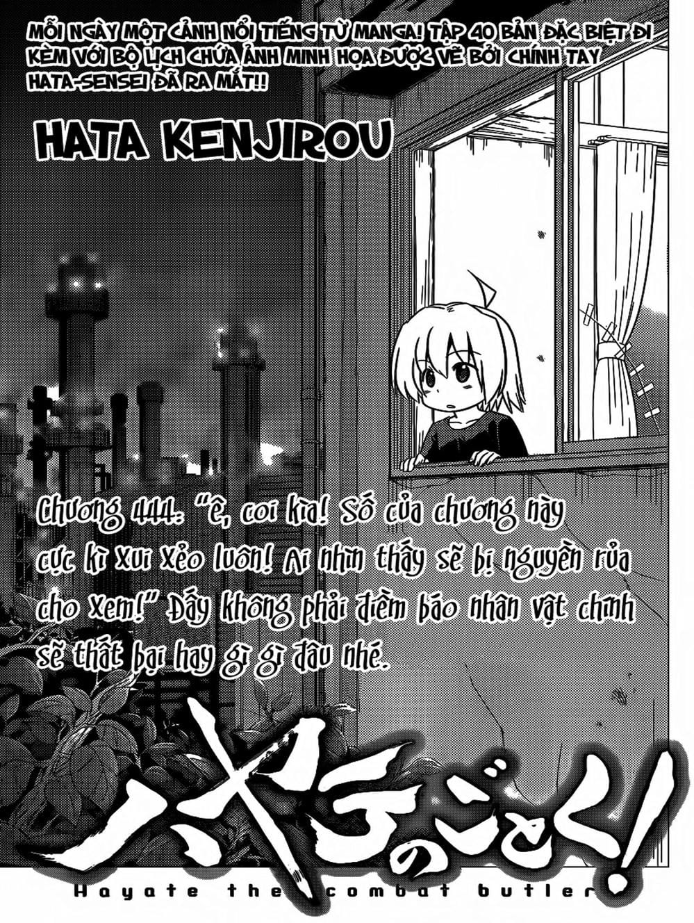 Truyện Tranh Chàng Quản Gia - Hayate No Gotoku trang 4