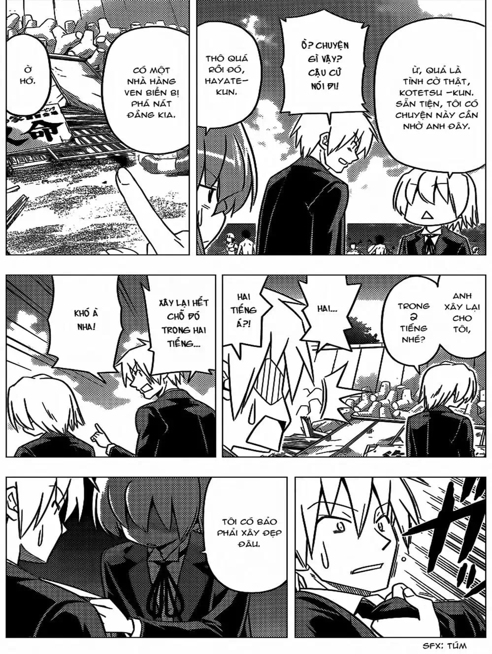 Truyện Tranh Chàng Quản Gia - Hayate No Gotoku trang 4