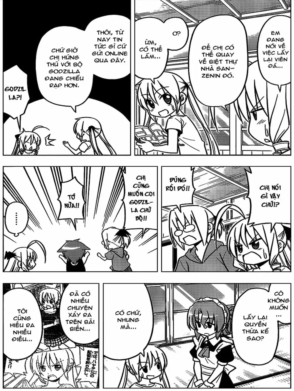 Truyện Tranh Chàng Quản Gia - Hayate No Gotoku trang 4