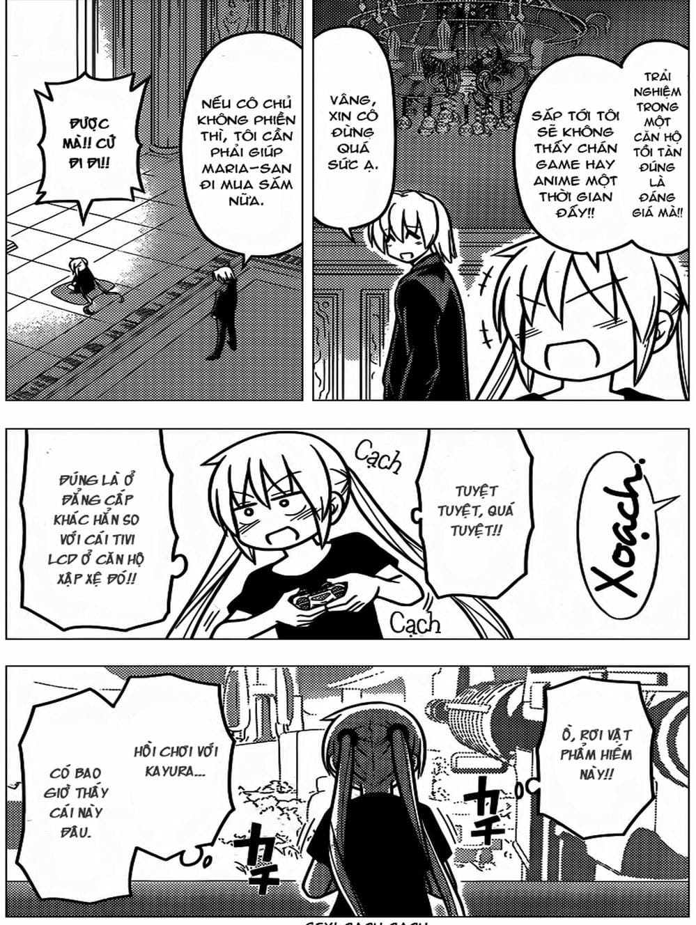 Truyện Tranh Chàng Quản Gia - Hayate No Gotoku trang 4