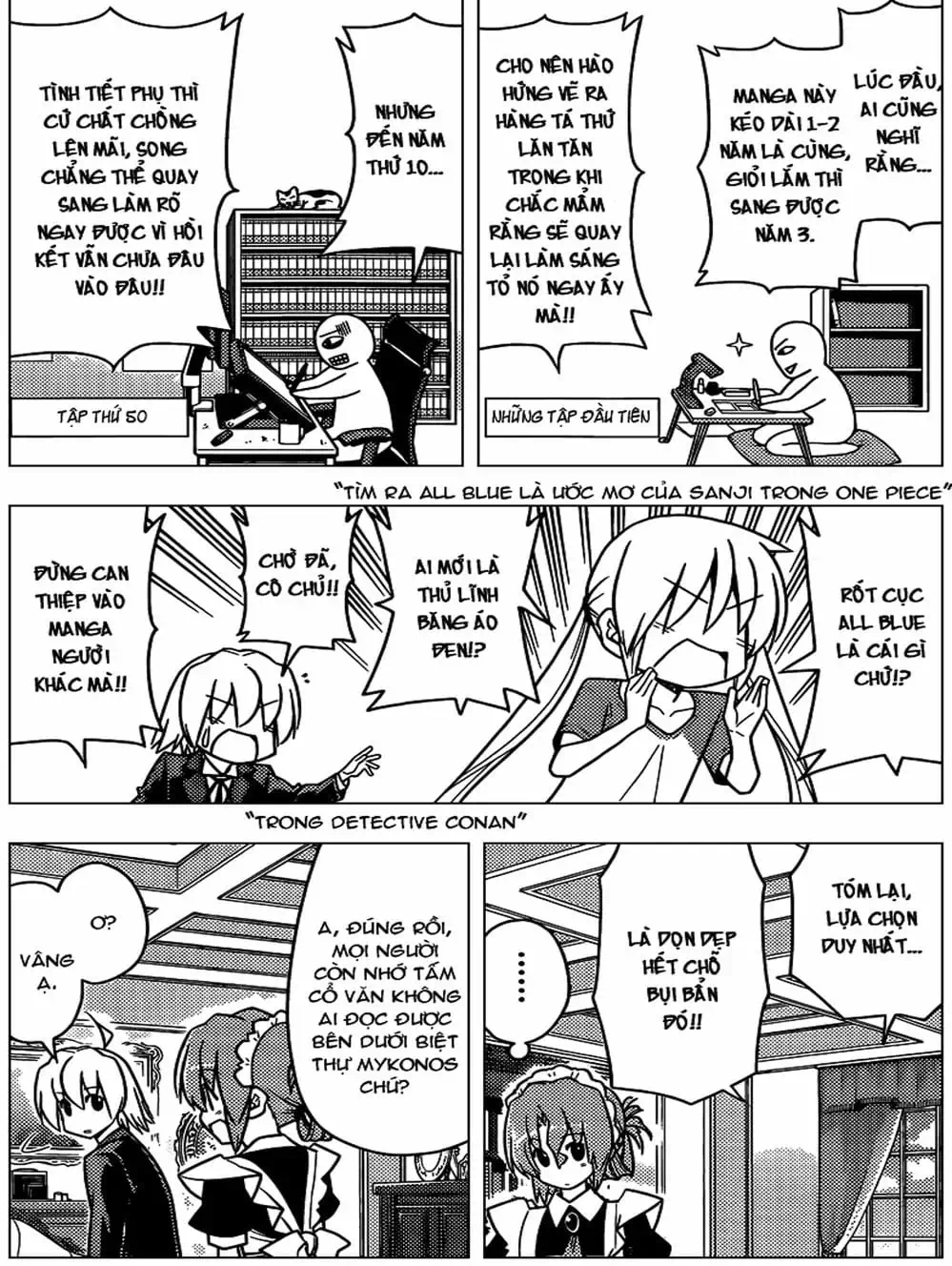 Truyện Tranh Chàng Quản Gia - Hayate No Gotoku trang 4