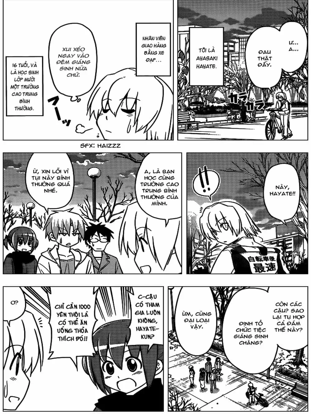 Truyện Tranh Chàng Quản Gia - Hayate No Gotoku trang 4