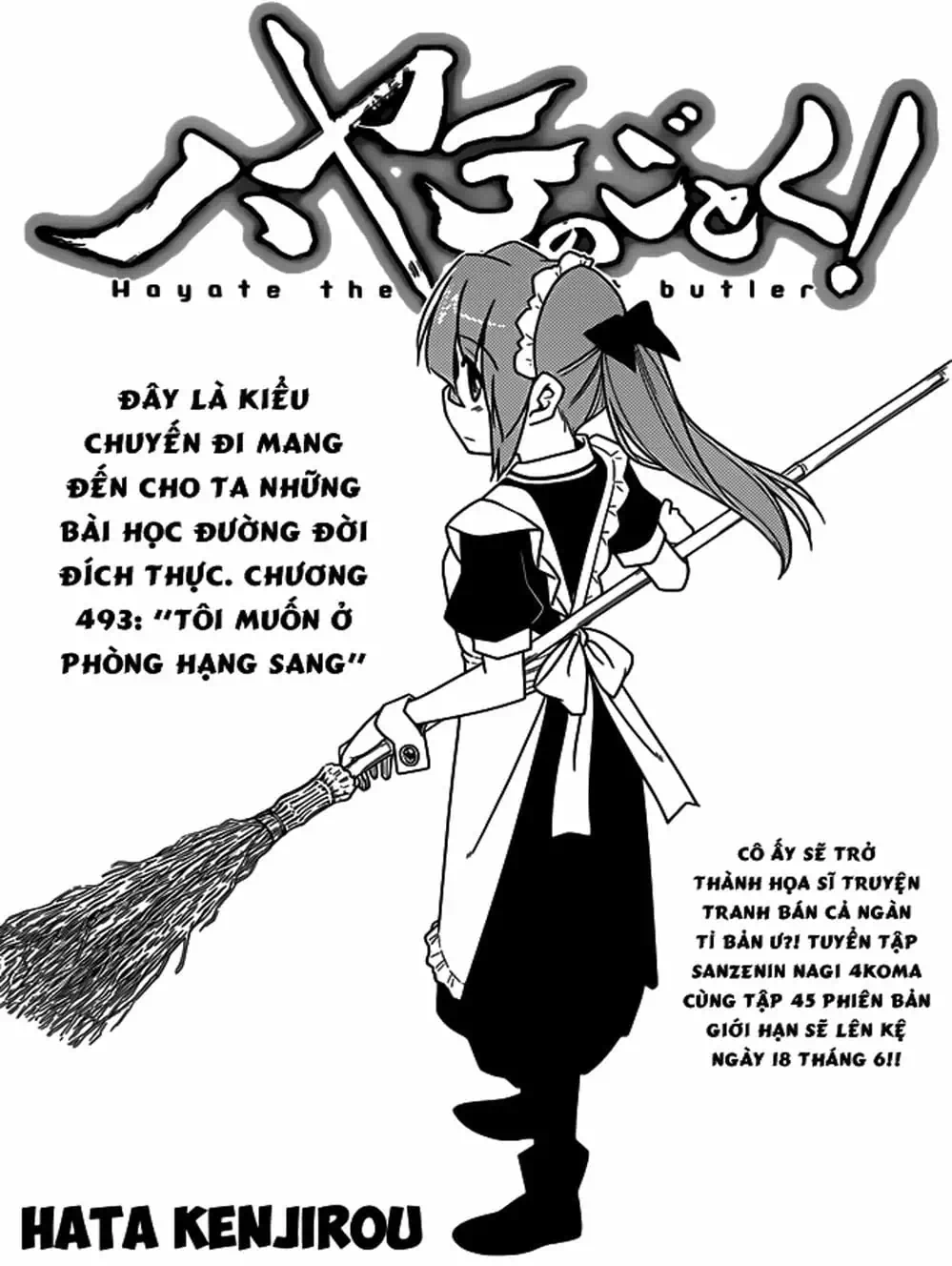 Truyện Tranh Chàng Quản Gia - Hayate No Gotoku trang 4