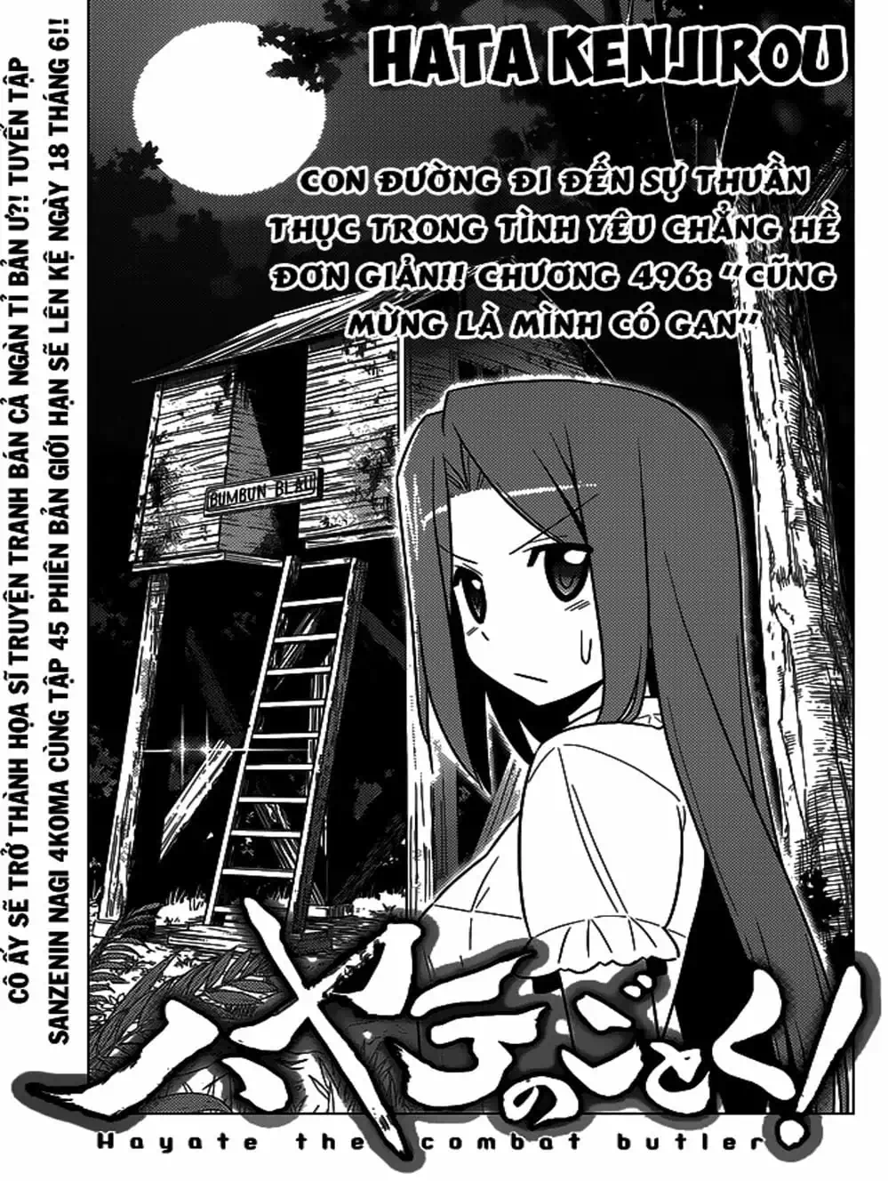 Truyện Tranh Chàng Quản Gia - Hayate No Gotoku trang 4