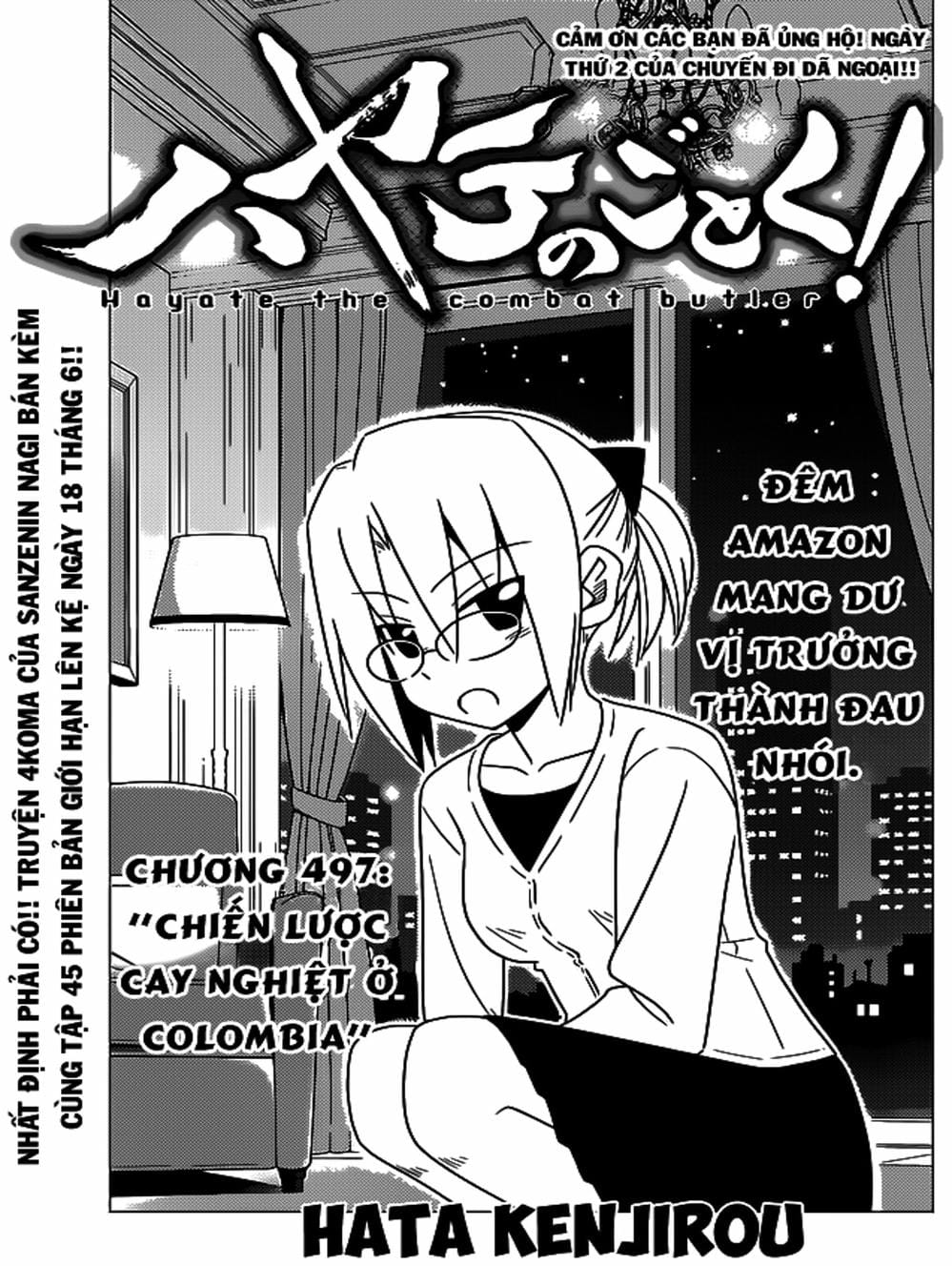 Truyện Tranh Chàng Quản Gia - Hayate No Gotoku trang 4