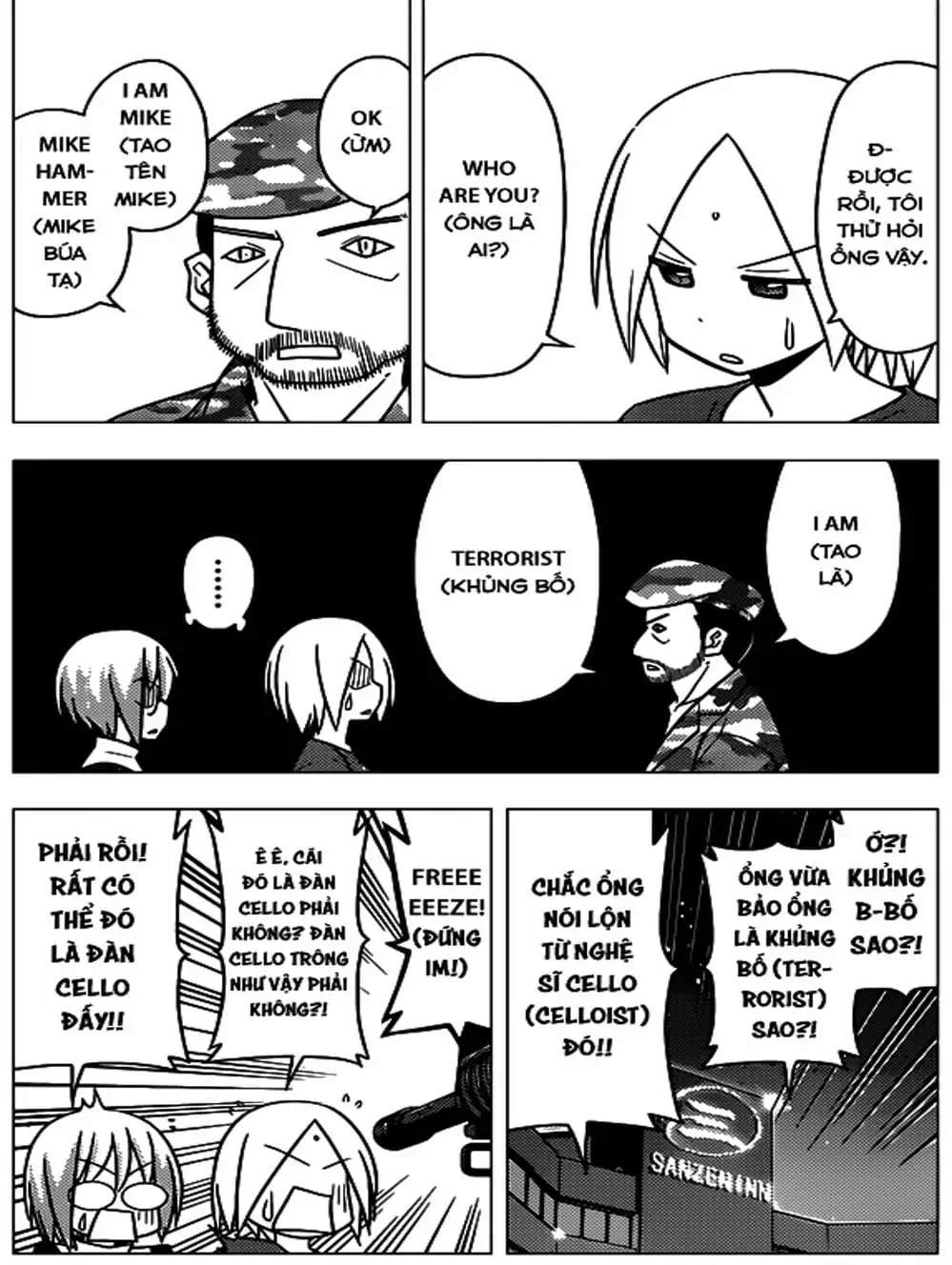 Truyện Tranh Chàng Quản Gia - Hayate No Gotoku trang 4