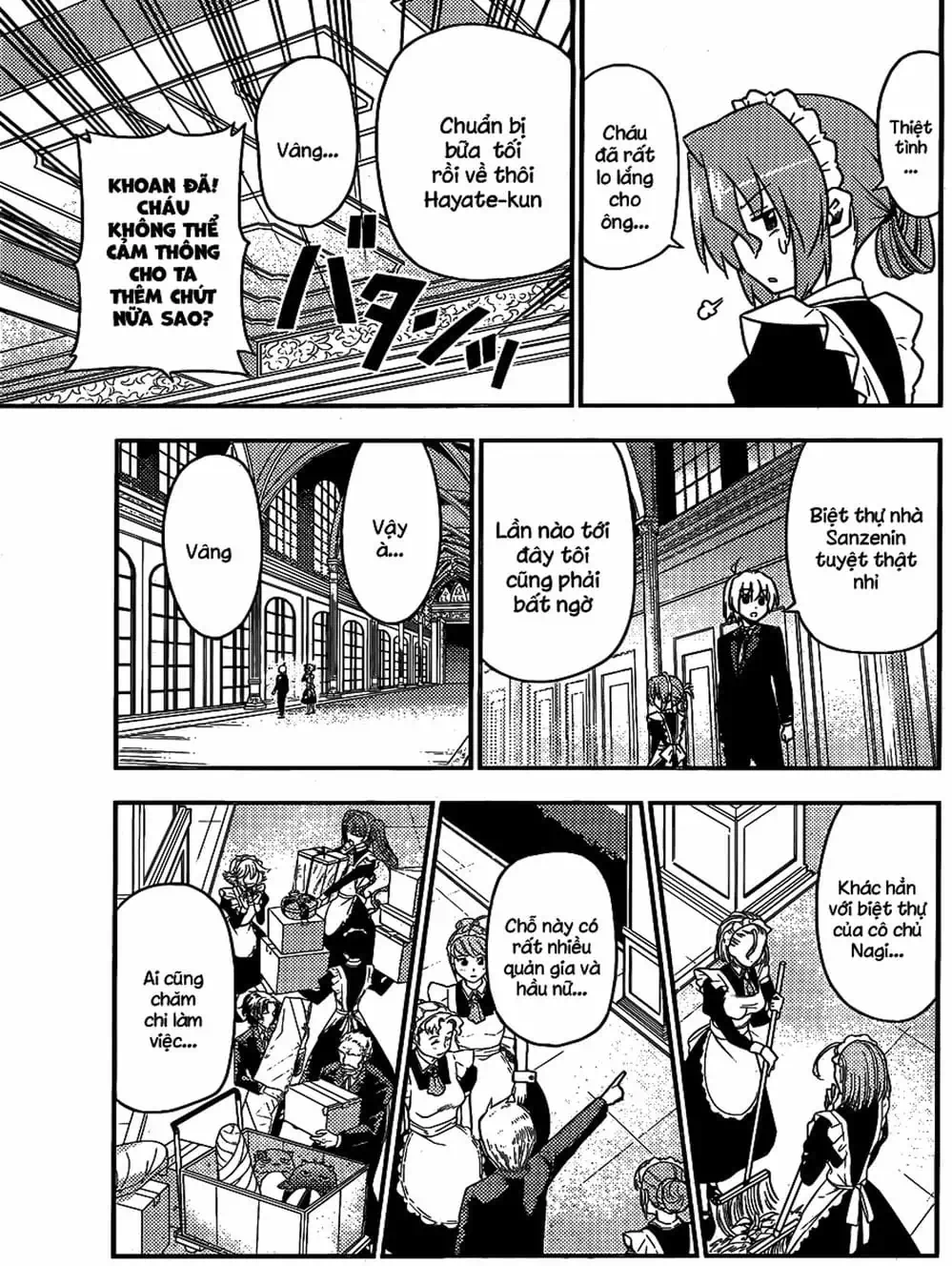 Truyện Tranh Chàng Quản Gia - Hayate No Gotoku trang 4