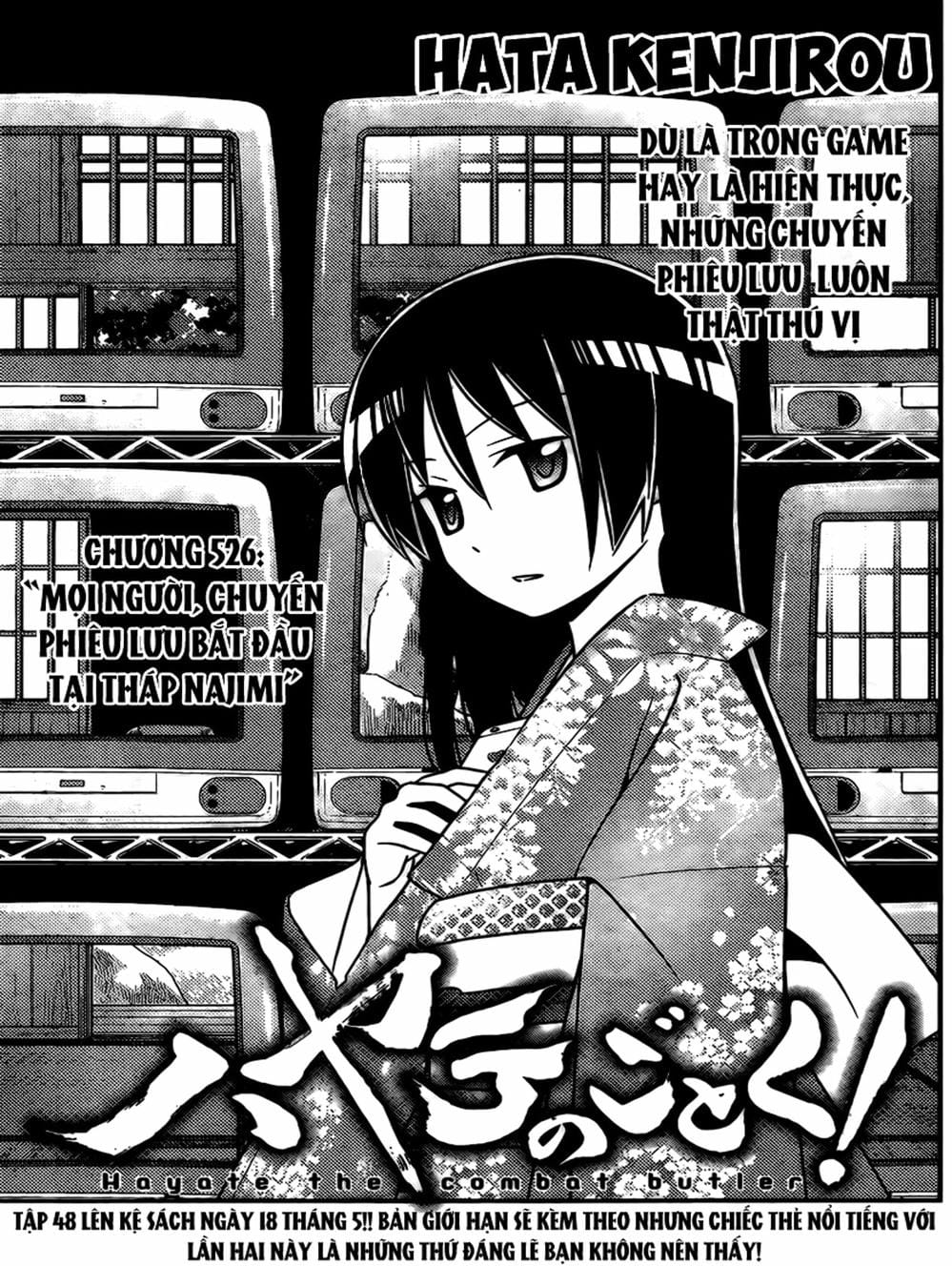 Truyện Tranh Chàng Quản Gia - Hayate No Gotoku trang 4