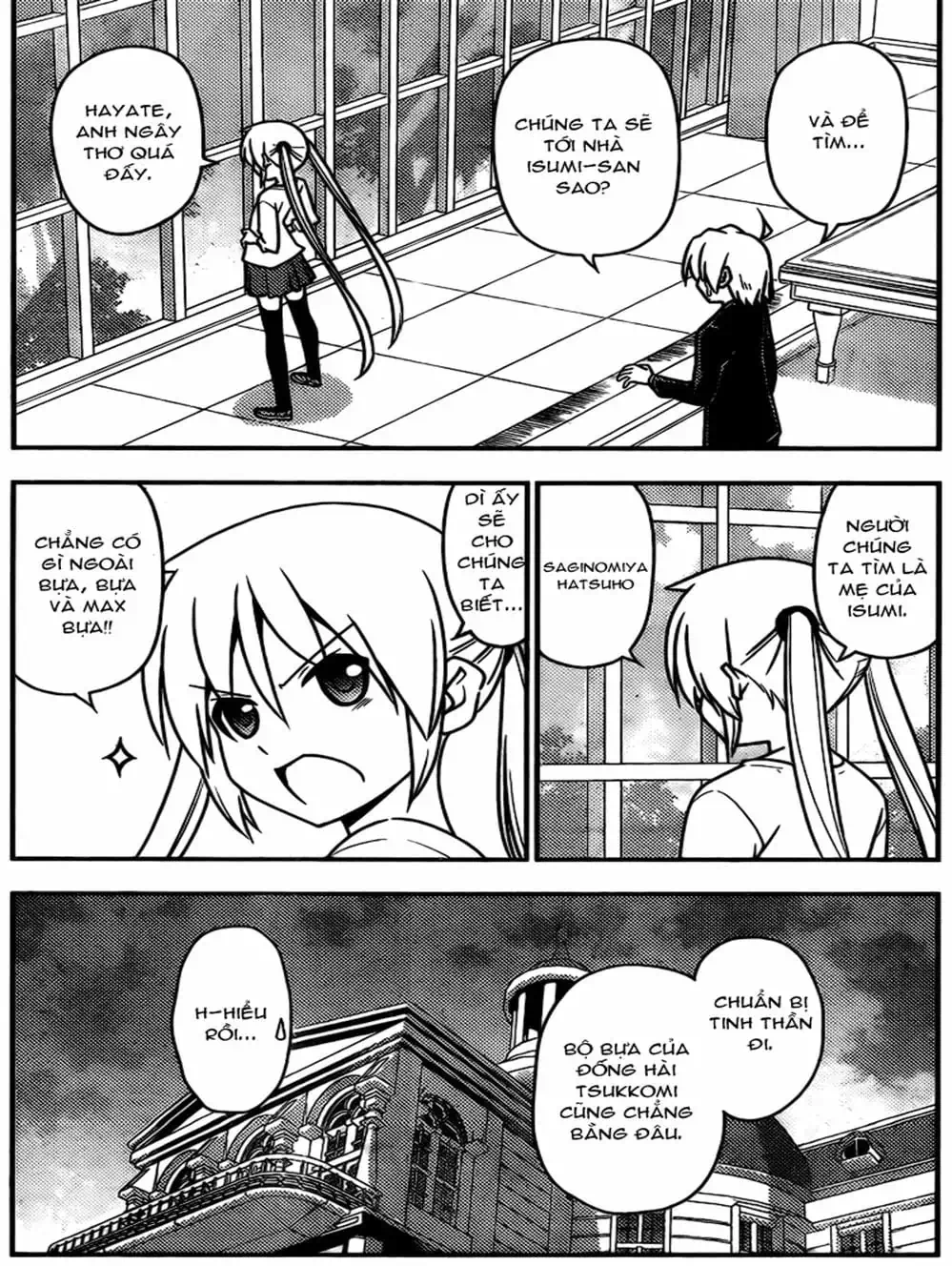 Truyện Tranh Chàng Quản Gia - Hayate No Gotoku trang 4