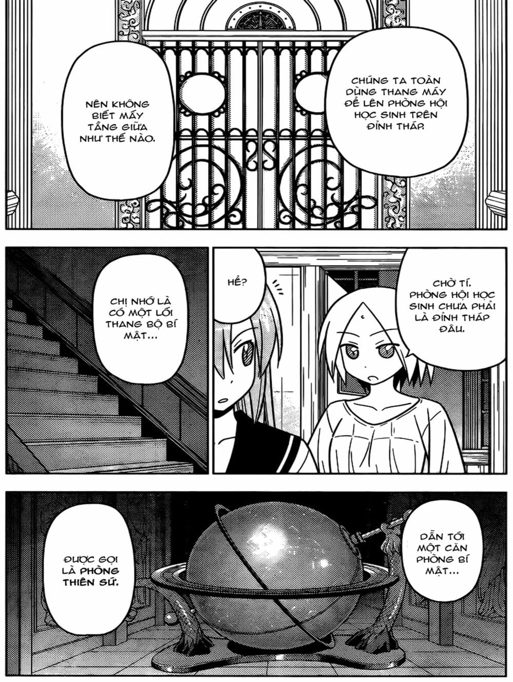 Truyện Tranh Chàng Quản Gia - Hayate No Gotoku trang 4